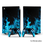 Playstation 5 Blue Flame Skin