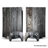 Playstation 5 Wooden Skins