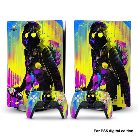 PS5 Cyber Paint Skin